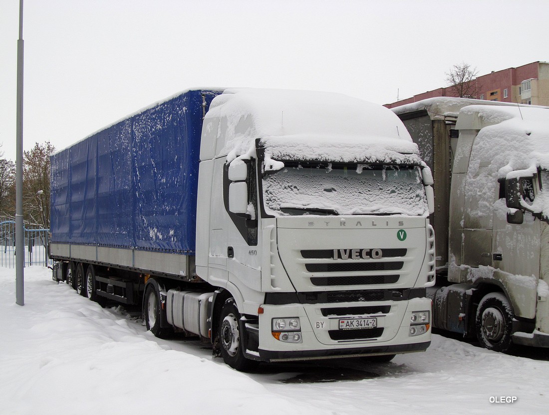 Витебская область, № АК 3414-2 — IVECO Stralis ('2007) 450