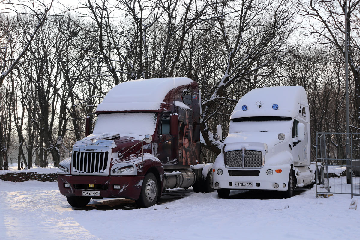 Москва, № Т 245 АК 799 — Kenworth T2000; Москва, № Т 342 АК 799 — Freightliner Century Class