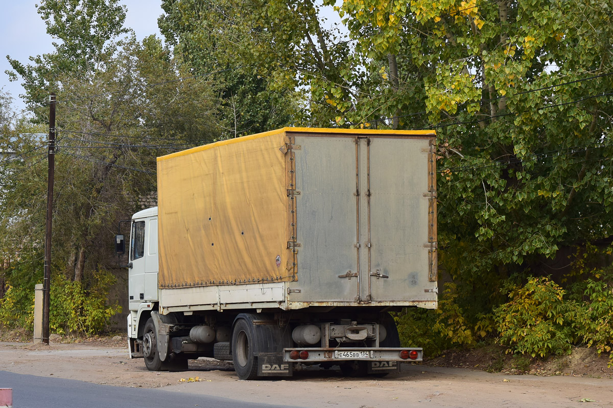 Волгоградская область, № Е 465 ВВ 134 — DAF 95 FA