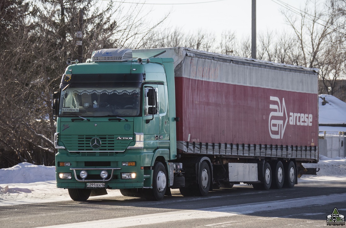 Восточно-Казахстанская область, № 291 OEA 16 — Mercedes-Benz Actros ('1997) 1843