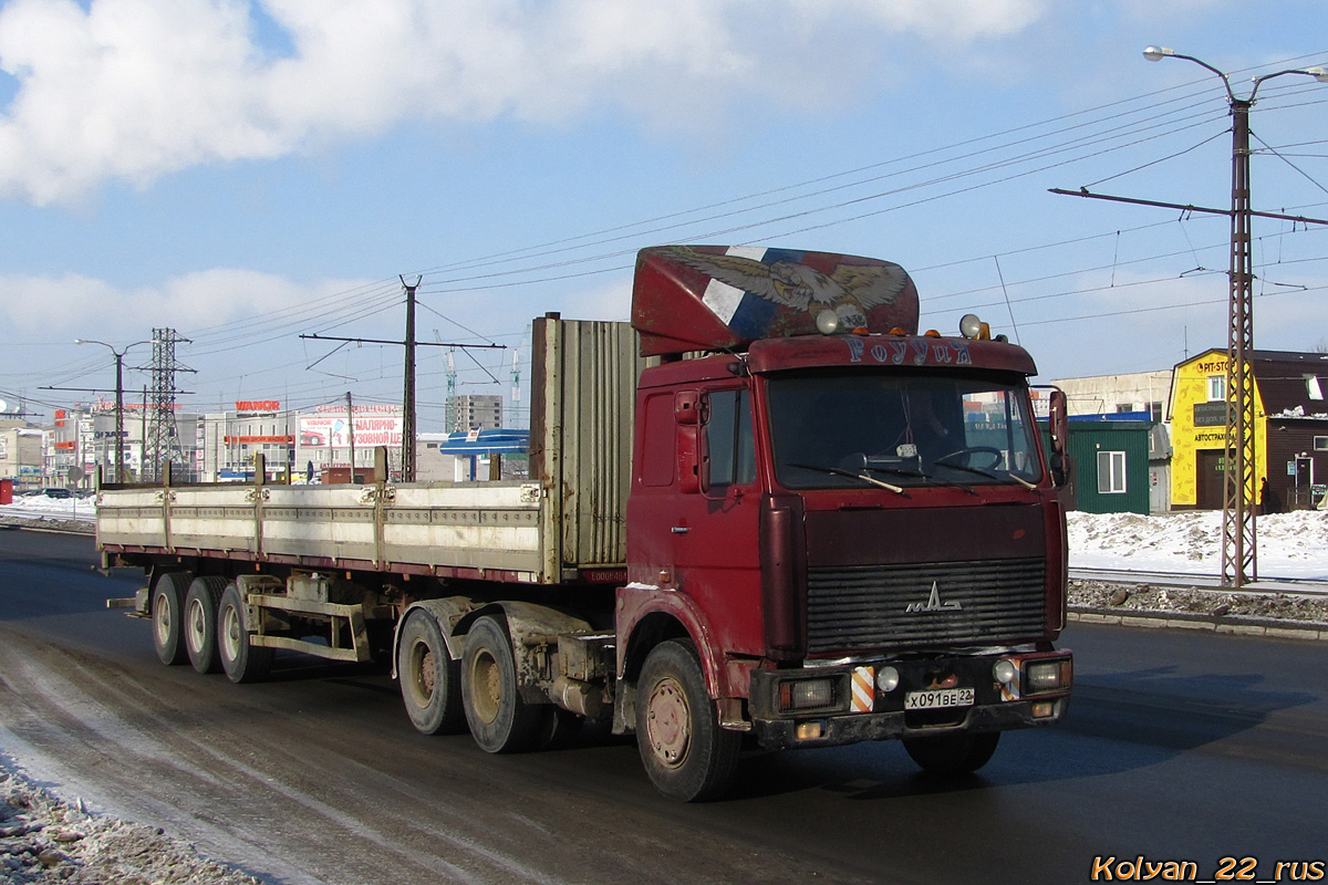 Алтайский край, № Х 091 ВЕ 22 — МАЗ-64229