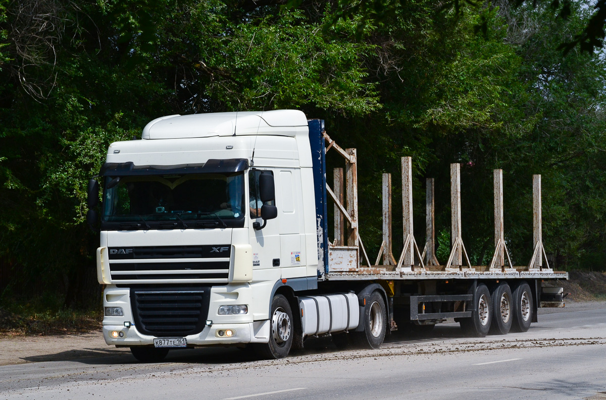 Ростовская область, № К 877 ТЕ 161 — DAF XF105 FT