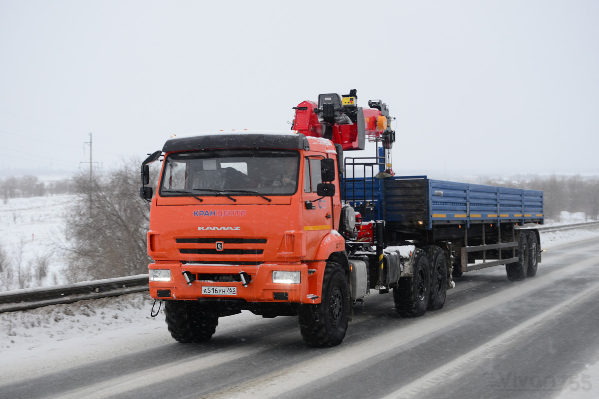 Самарская область, № А 516 УН 763 — КамАЗ-43118-50; Самарская область, № ВЕ 6146 63 — НефАЗ-9334