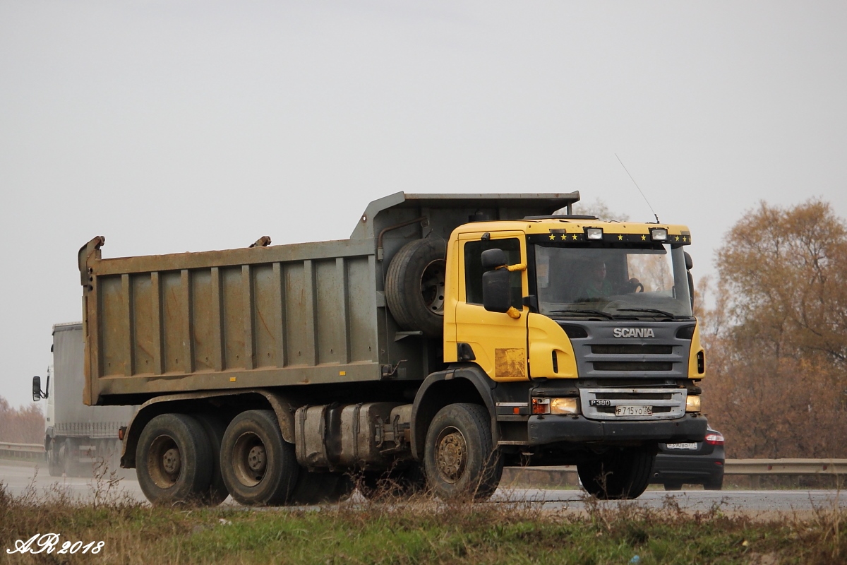 Воронежская область, № Р 715 УО 36 — Scania ('2004) P380