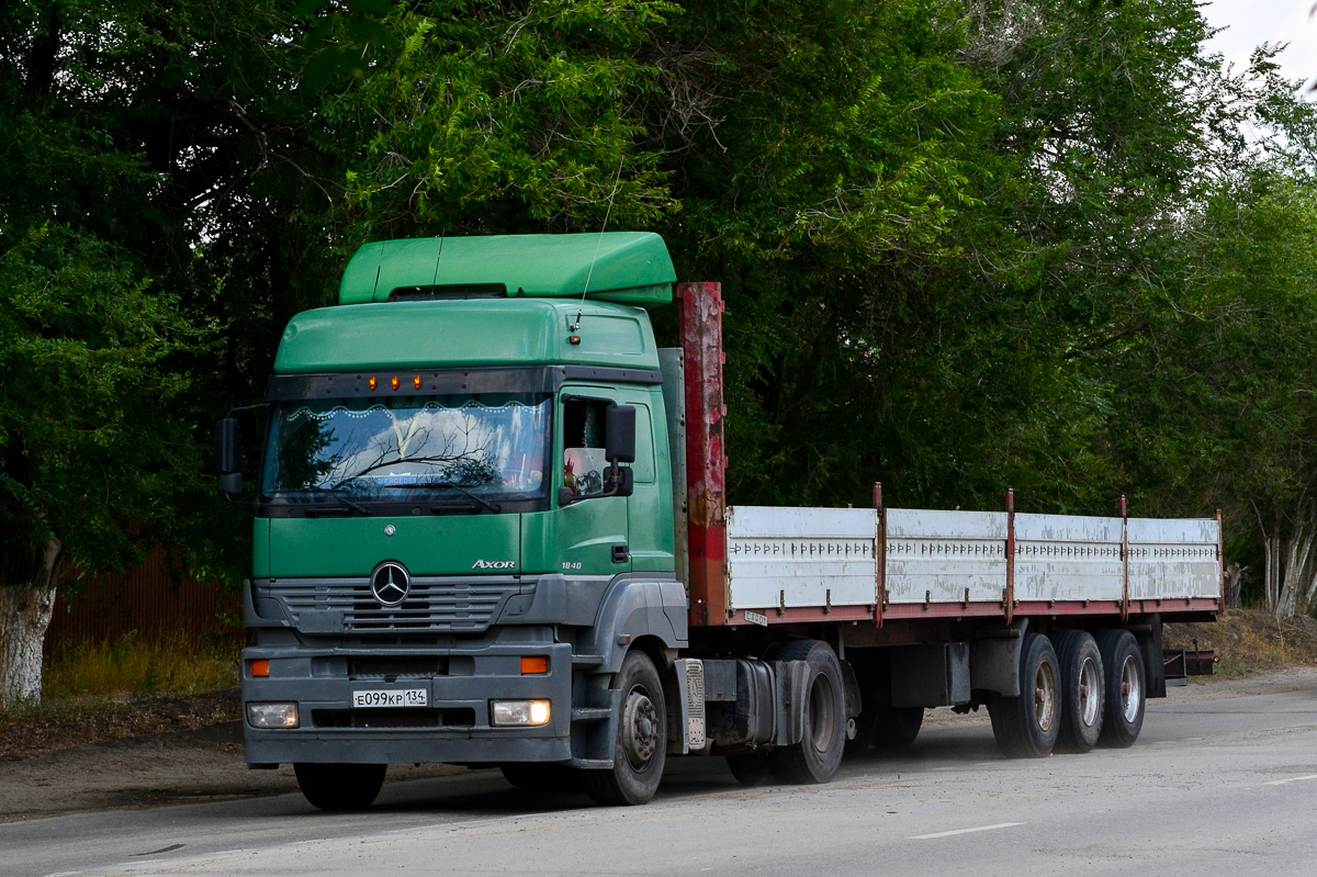 Волгоградская область, № Е 099 КР 134 — Mercedes-Benz Axor 1840