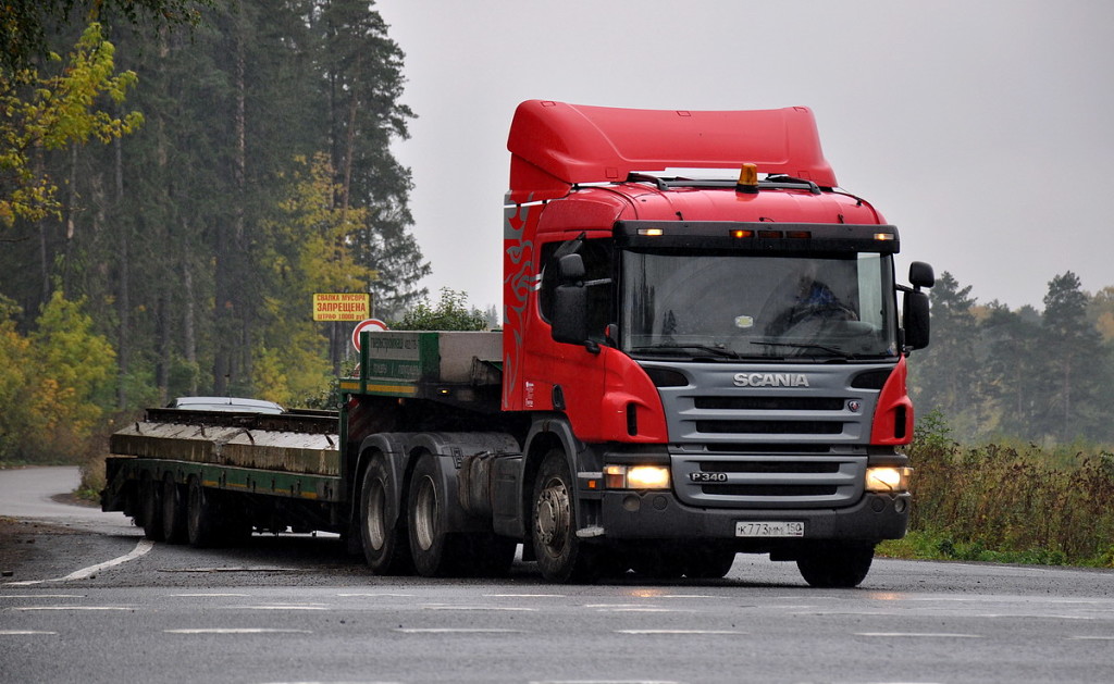 Московская область, № К 773 ММ 150 — Scania ('2004) P340