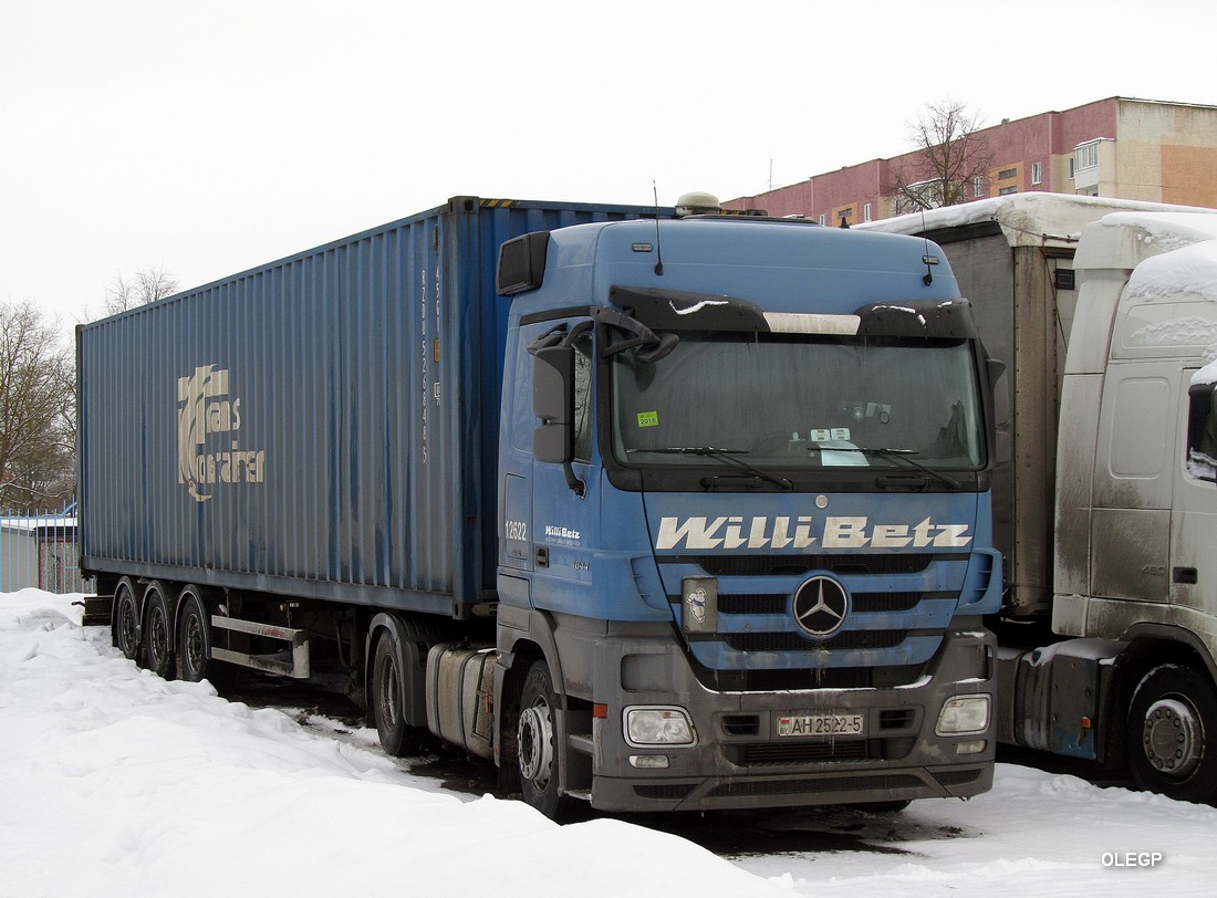 Минская область, № 12622 — Mercedes-Benz Actros ('2009) 1844