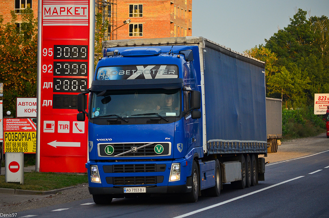 Закарпатская область, № АО 7353 ВІ — Volvo ('2002) FH12.460