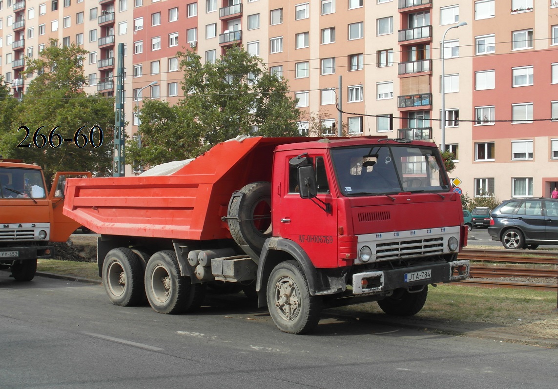 Венгрия, № JTA-784 — КамАЗ-5511; Венгрия — Работы по строительству и реконструкции трамвайной сети в Будапеште