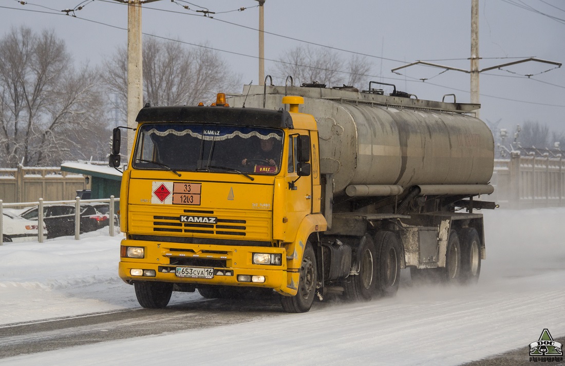 Восточно-Казахстанская область, № 653 CVA 16 — КамАЗ-65116 [651160]