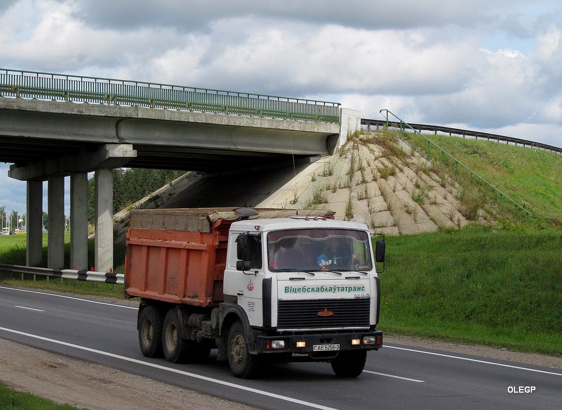 Витебская область, № АЕ 5256-2 — МАЗ-5516 (общая модель)