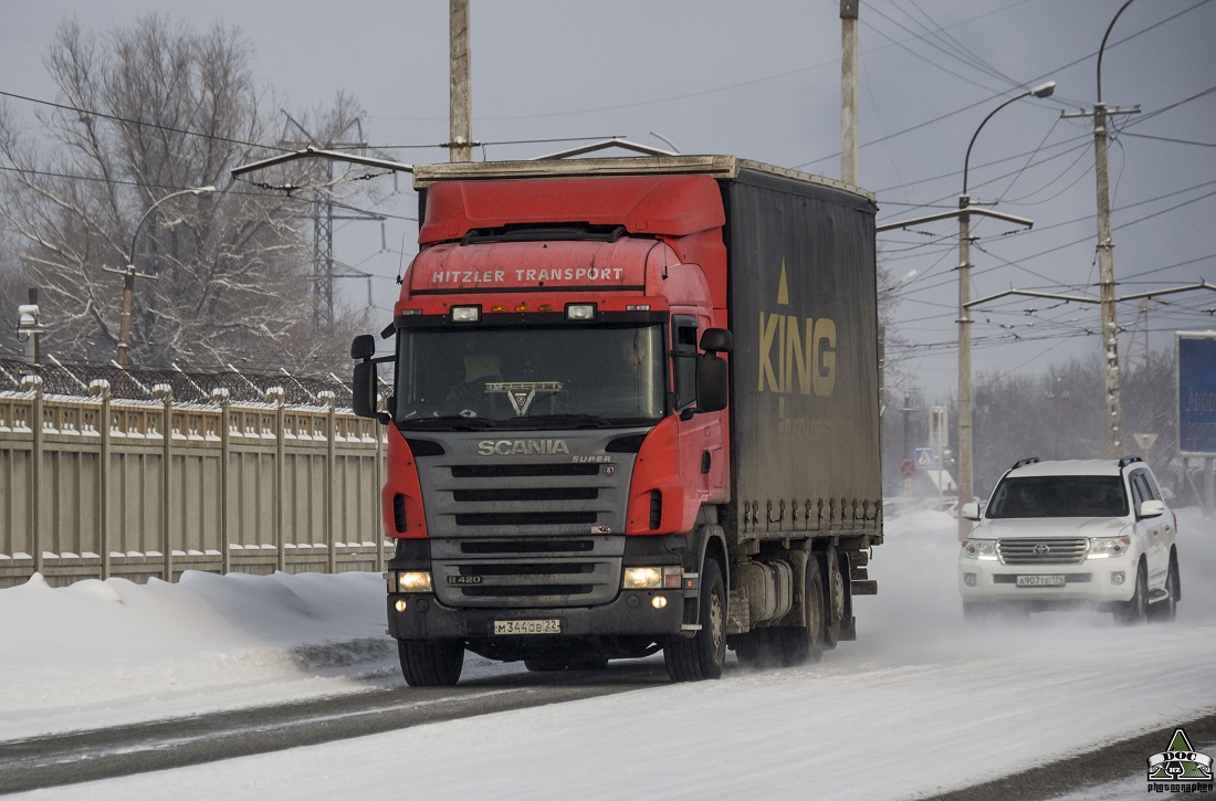 Алтайский край, № М 344 ОВ 22 — Scania ('2004) R420