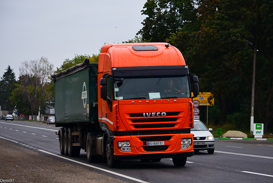 Тернопольская область, № ВО 8083 ВІ — IVECO Stralis ('2007)