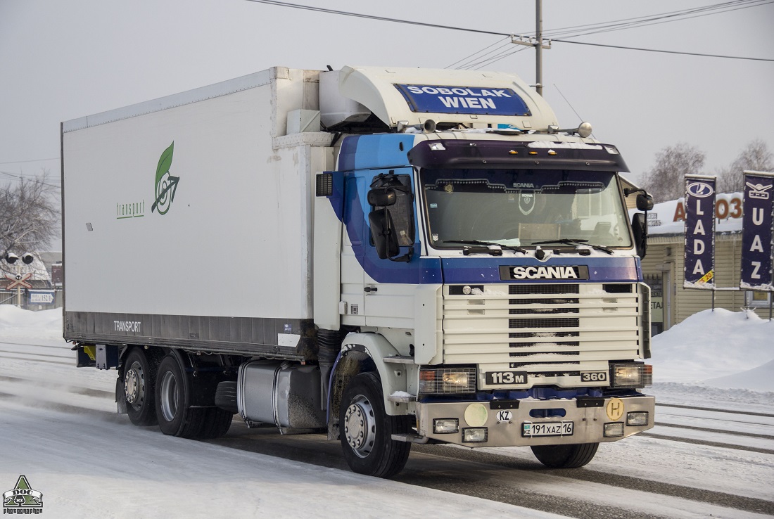 Восточно-Казахстанская область, № 191 XAZ 16 — Scania (II) R113M