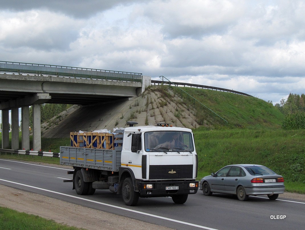 Витебская область, № АВ 7866-2 — МАЗ-5336 (общая модель)