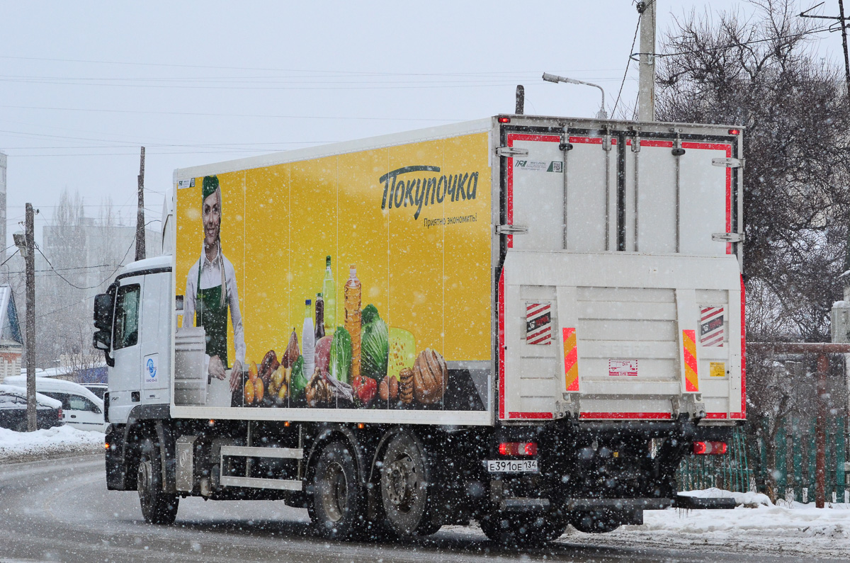 Волгоградская область, № Е 391 ОЕ 134 — Mercedes-Benz Actros '09 2541 [Z9M]