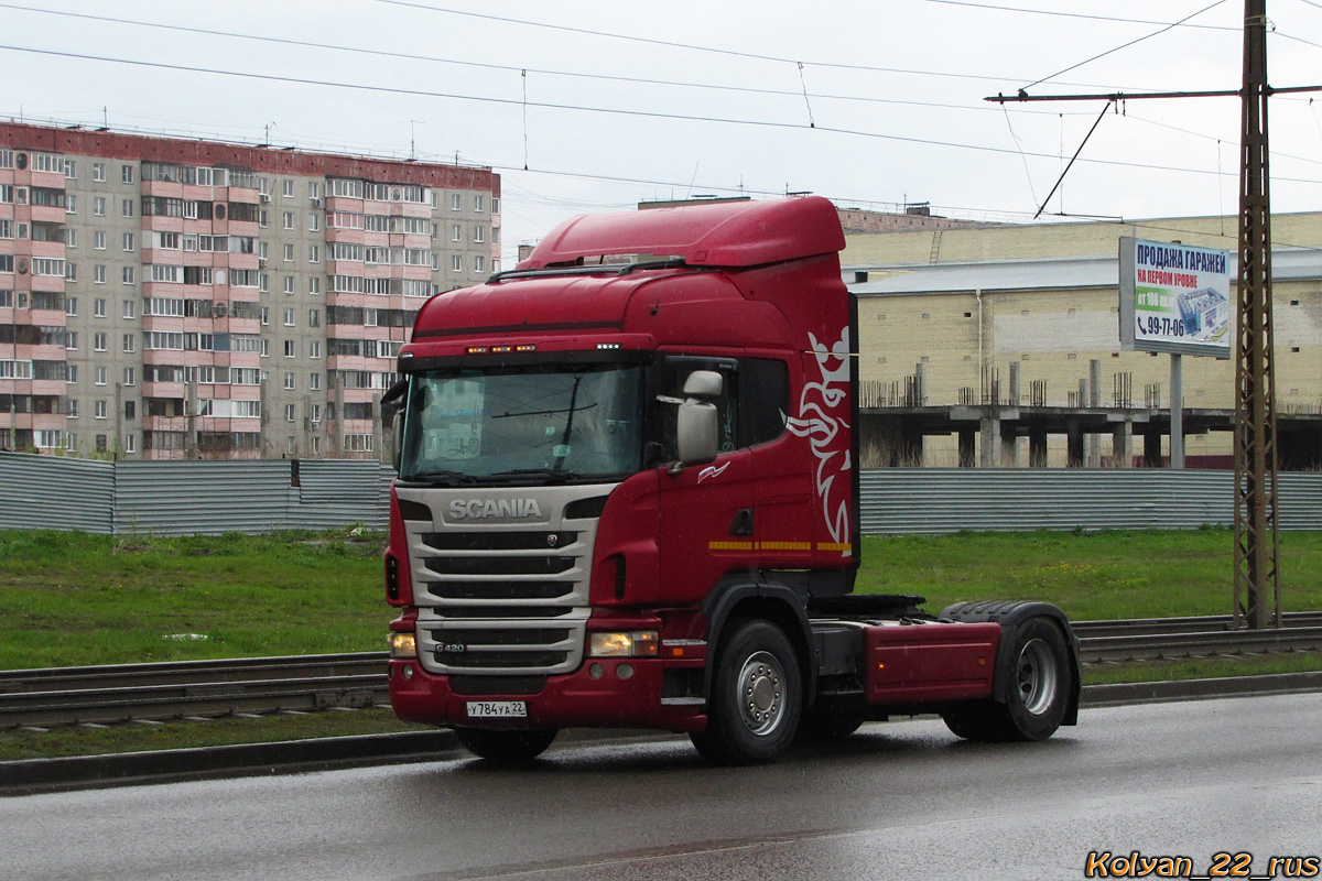 Алтайский край, № У 784 УА 22 — Scania ('2009) G420