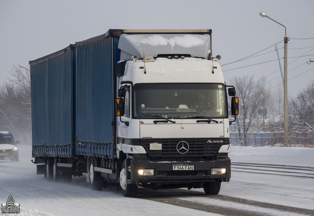 Восточно-Казахстанская область, № F 546 FAN — Mercedes-Benz Actros ('1997) 1835