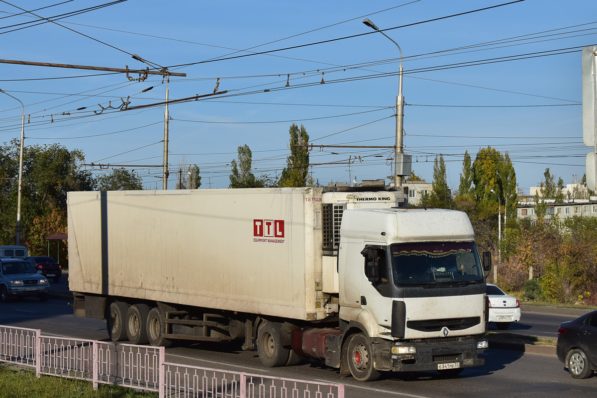 Астраханская область, № Е 341 МВ 30 — Renault Premium ('1996)