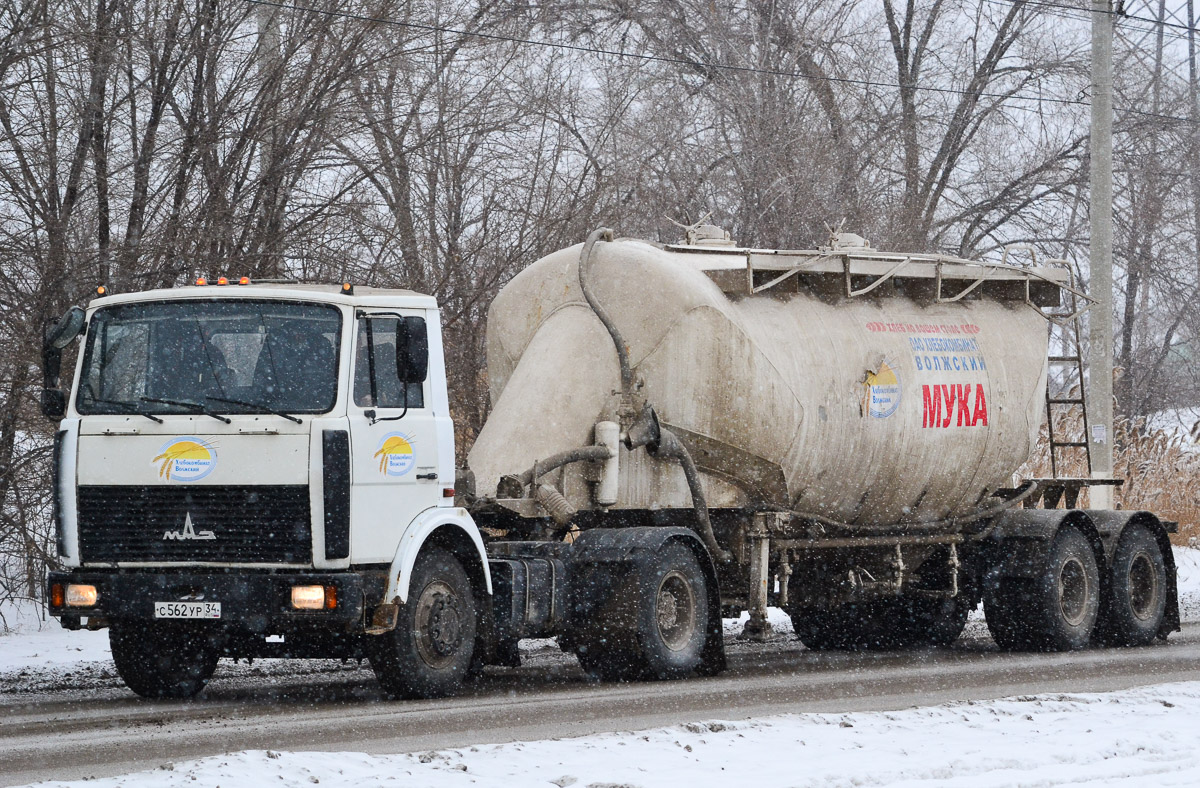 Волгоградская область, № С 562 УР 34 — МАЗ-5433A2