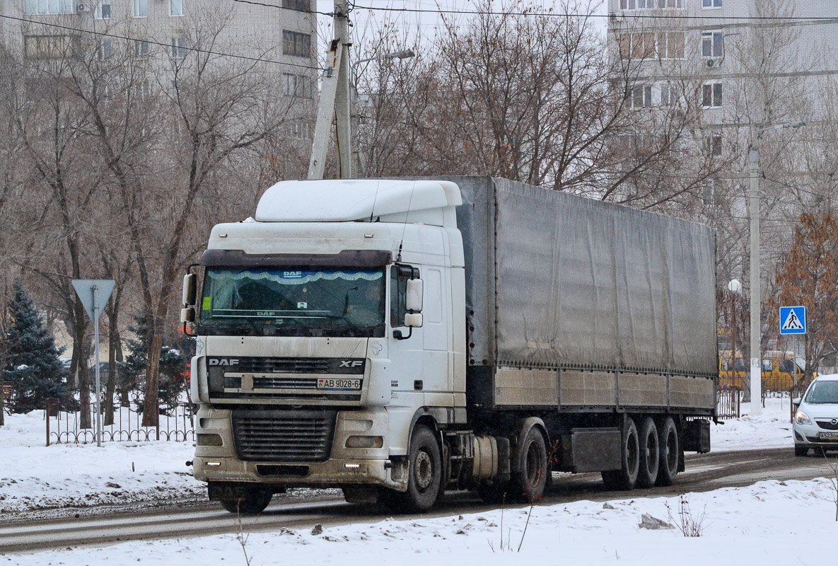 Могилёвская область, № АВ 9028-6 — DAF XF95 FT