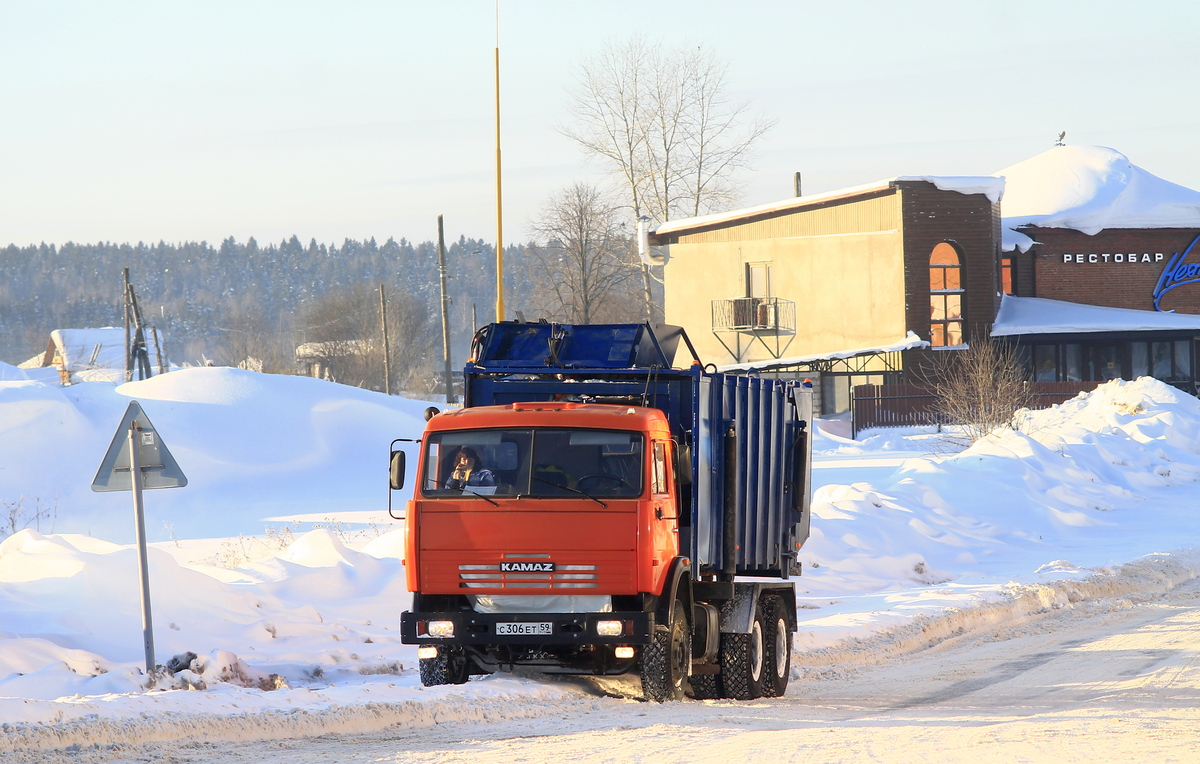 Пермский край, № С 306 ЕТ 59 — КамАЗ-53215-15 [53215R]