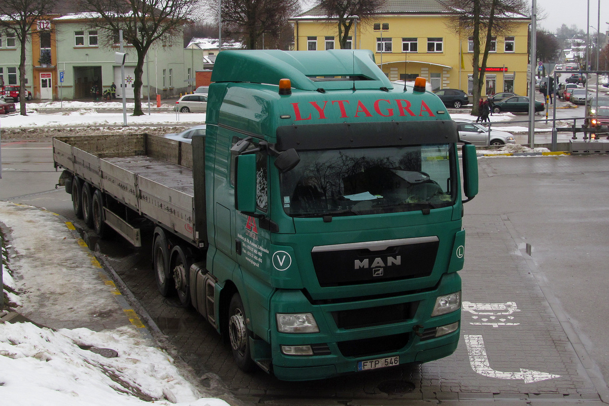 Литва, № FTP 546 — MAN TGX ('2007) 24.440