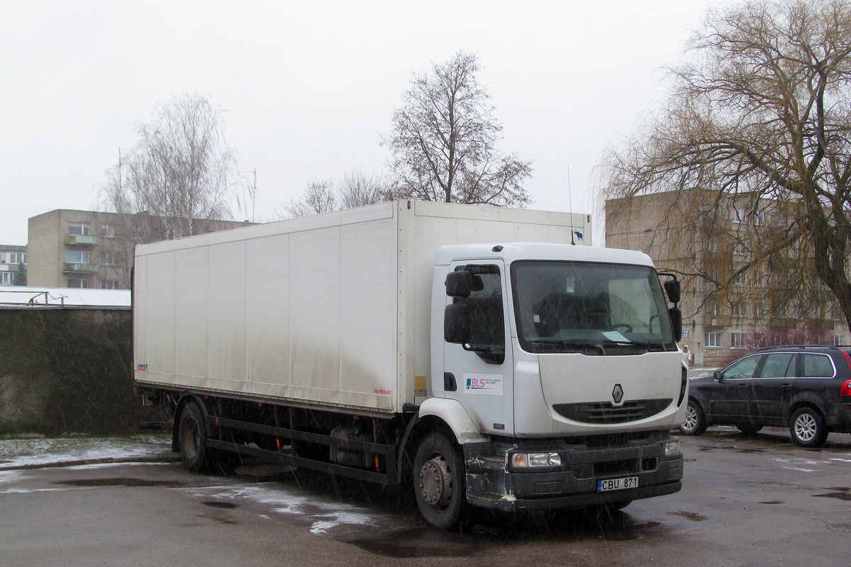 Литва, № CBU 871 — Renault Midlum