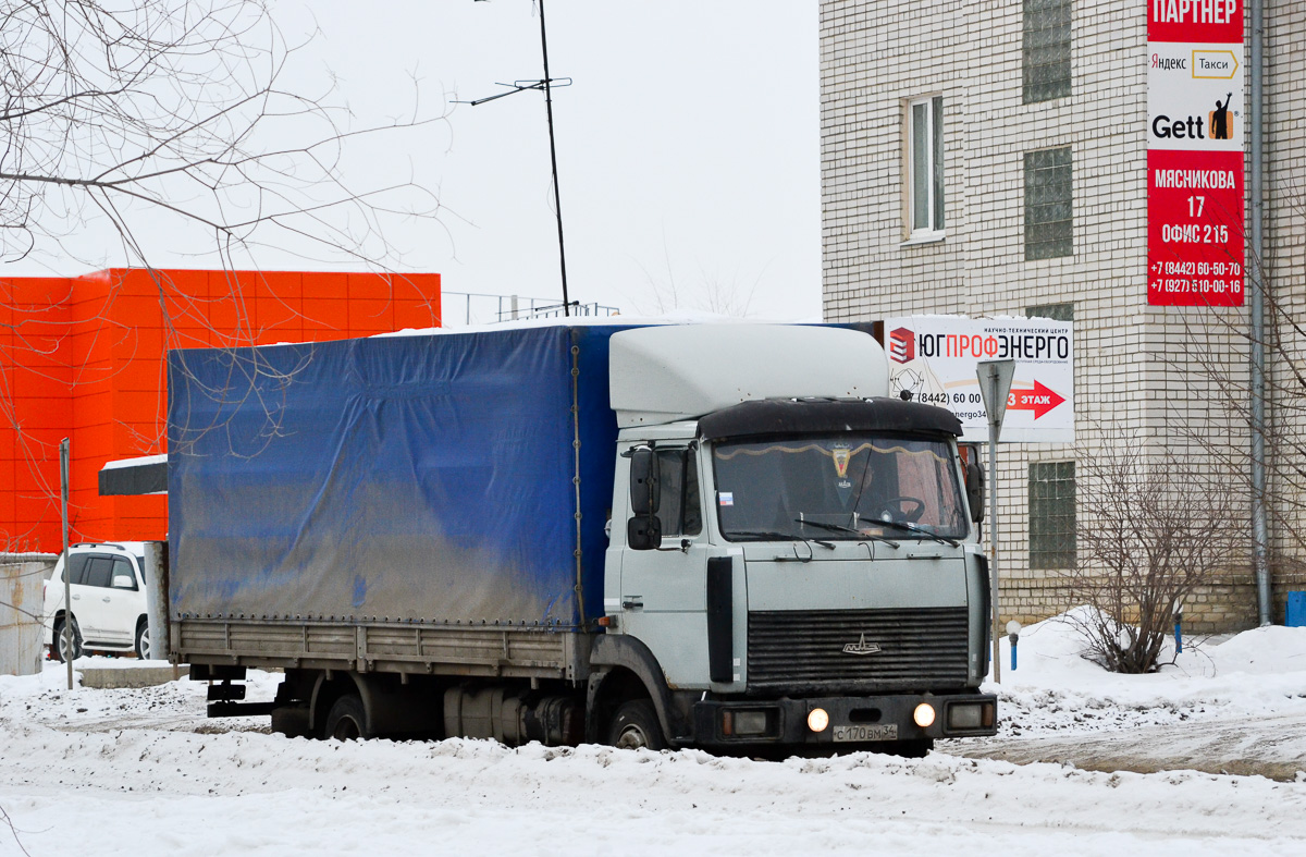 Волгоградская область, № С 170 ВМ 34 — МАЗ-437040 "Зубрёнок"