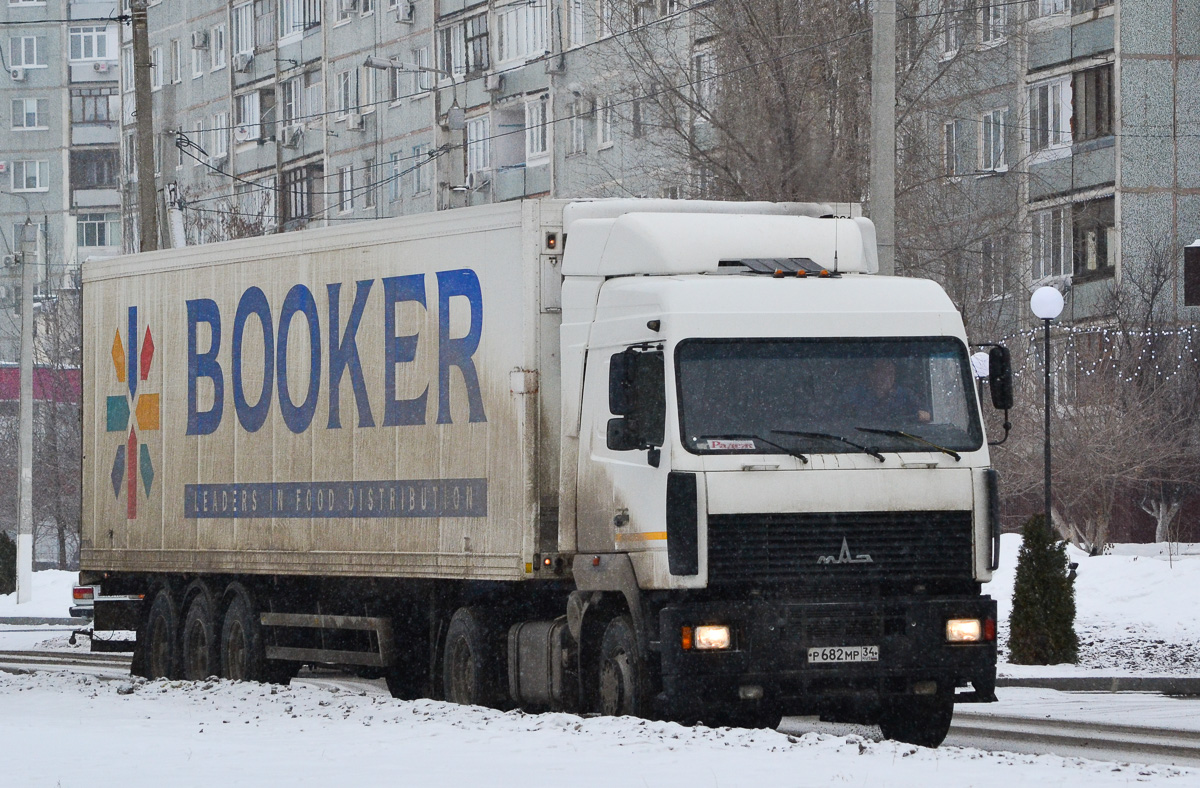 Волгоградская область, № Р 682 МР 34 — МАЗ-5440A9