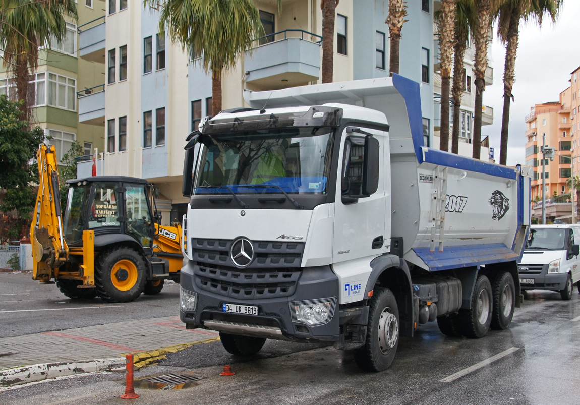 Турция, № 34 UN 9819 — Mercedes-Benz Arocs 3342