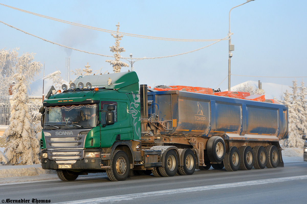 Саха (Якутия), № С 011 МА 14 — Scania ('2011) P400