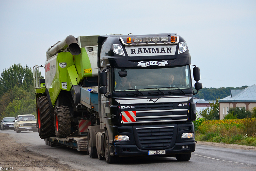 Тернопольская область, № ВО 2500 ВІ — DAF XF105 FTP