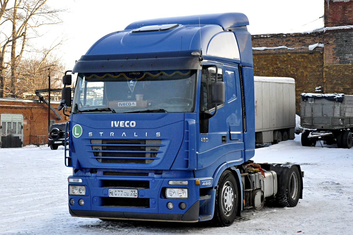 Алтайский край, № Е 077 ОВ 22 — IVECO Stralis ('2002)