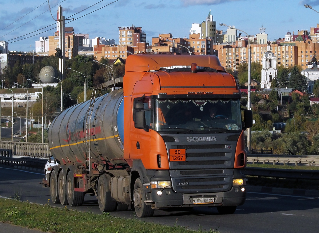 Саратовская область, № С 895 ЕВ 64 — Scania ('2004) R420