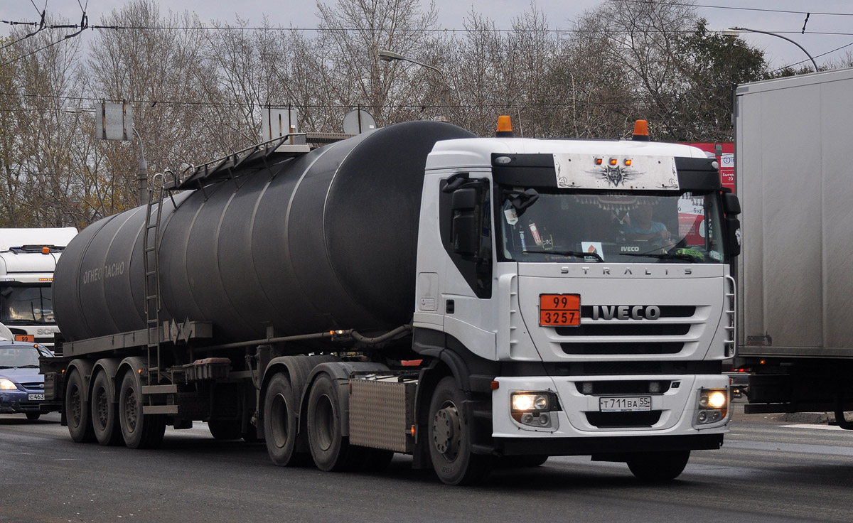 Омская область, № Т 711 ВА 55 — IVECO Stralis ('2002)