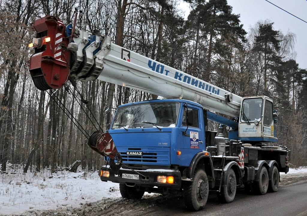 Московская область, № О 768 ВЕ 190 — КамАЗ-6540-62