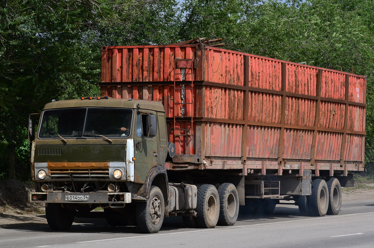 Волгоградская область, № Е 014 ОО 34 — КамАЗ-5410