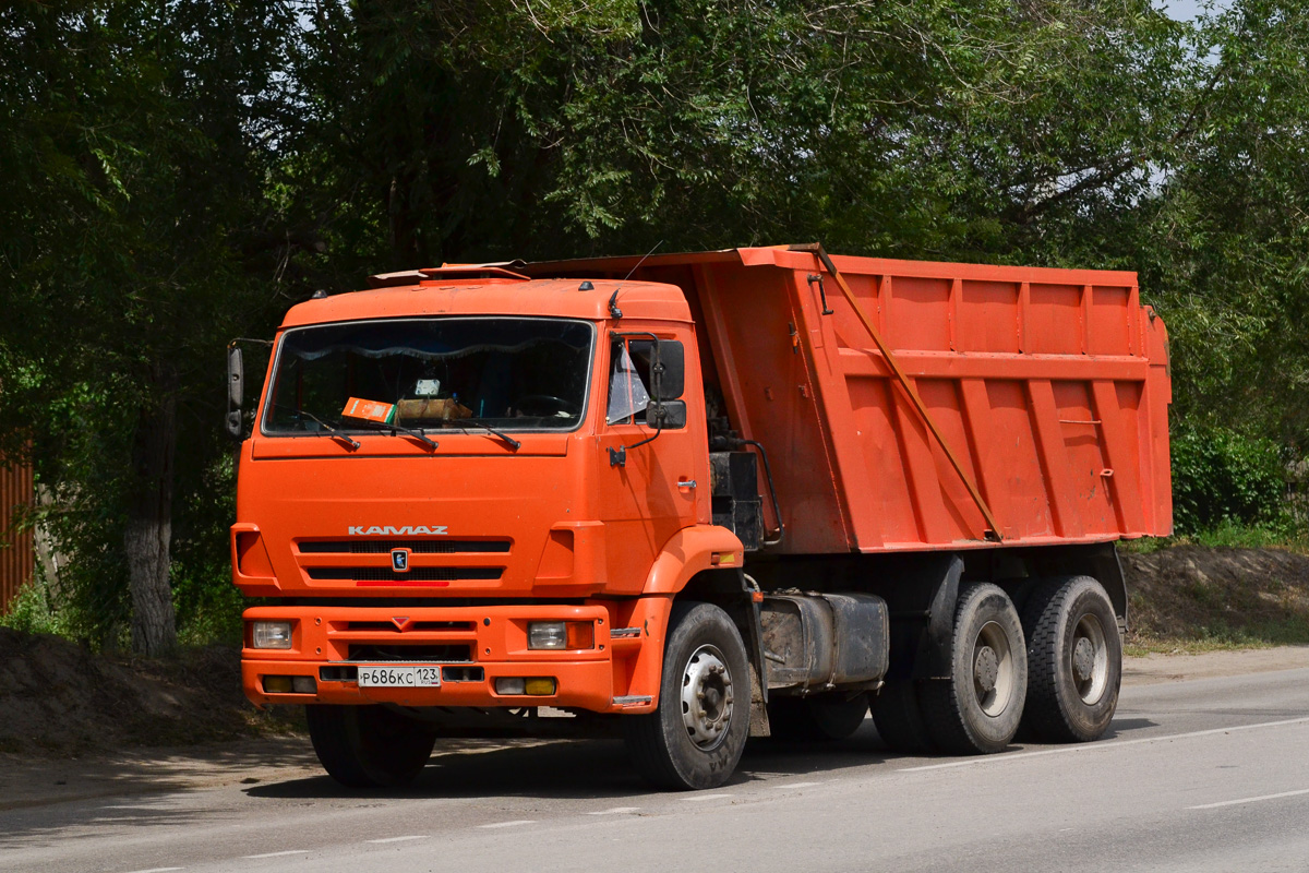 Волгоградская область, № Р 686 КС 123 — КамАЗ-6520 [652000]