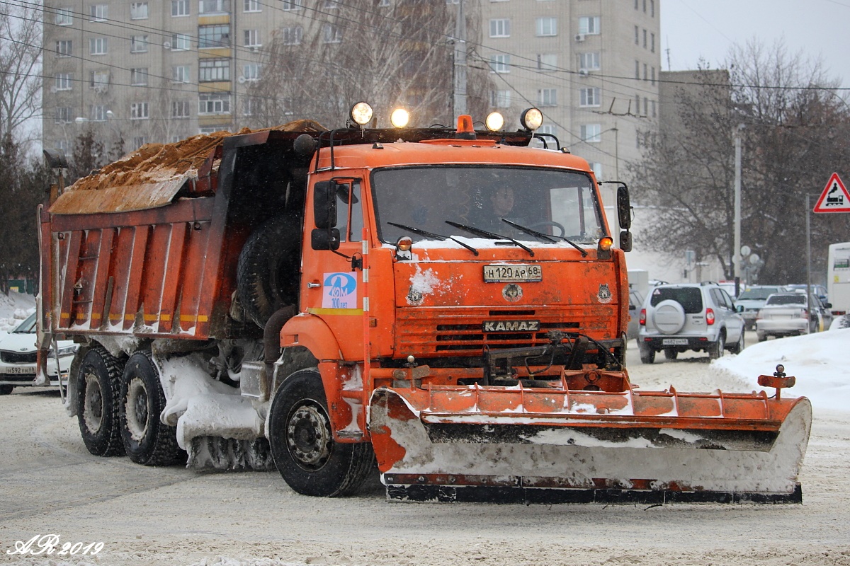 Тамбовская область, № Н 120 АР 68 — КамАЗ-6520 [652000]