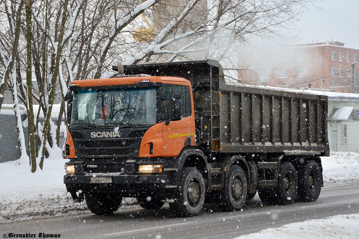 Москва, № С 566 ХР 777 — Scania ('2011) P400