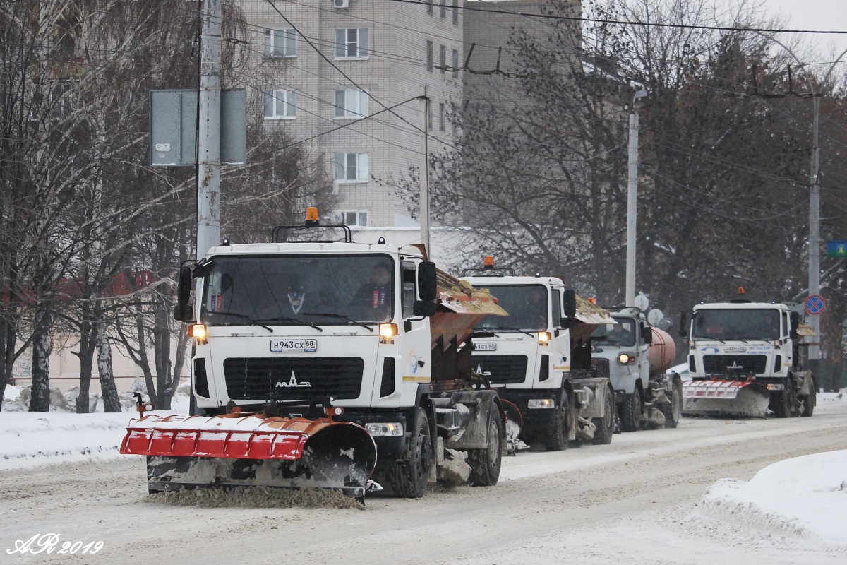 Тамбовская область, № Н 943 СХ 68 — МАЗ-5340 (общая модель)