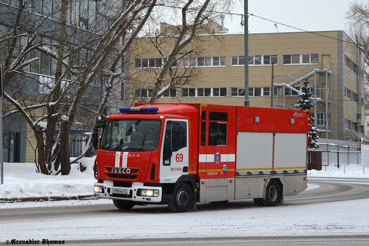 Москва, № Т 890 НВ 77 — IVECO EuroCargo ('2008)