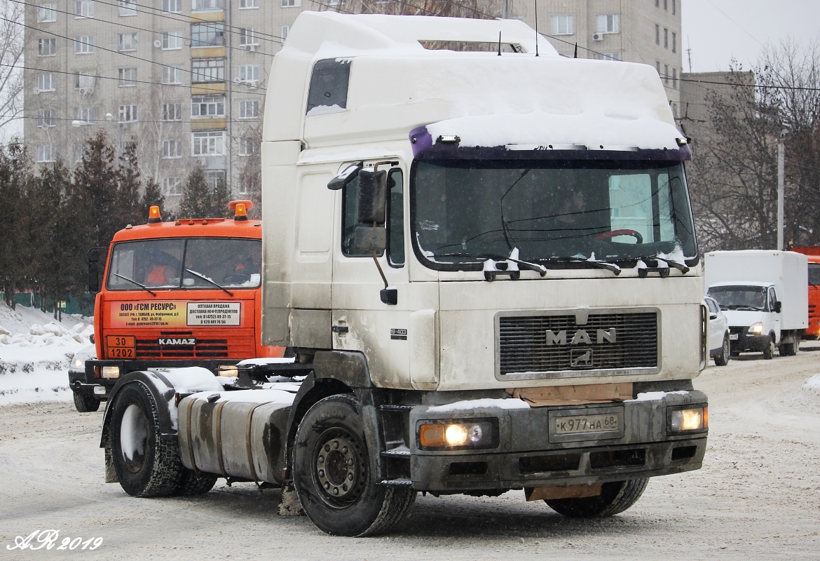 Тамбовская область, № К 977 НА 68 — MAN F90 19.402