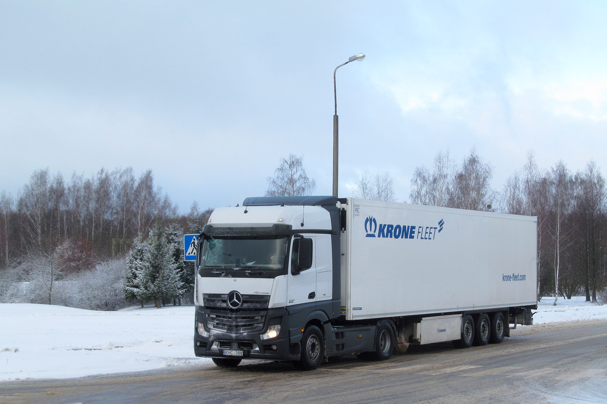 Литва, № KHC 398 — Mercedes-Benz Actros ('2011)