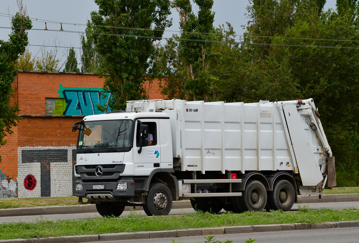 Волгоградская область, № Е 521 АК 134 — Mercedes-Benz Actros '09 3336 [Z9M]