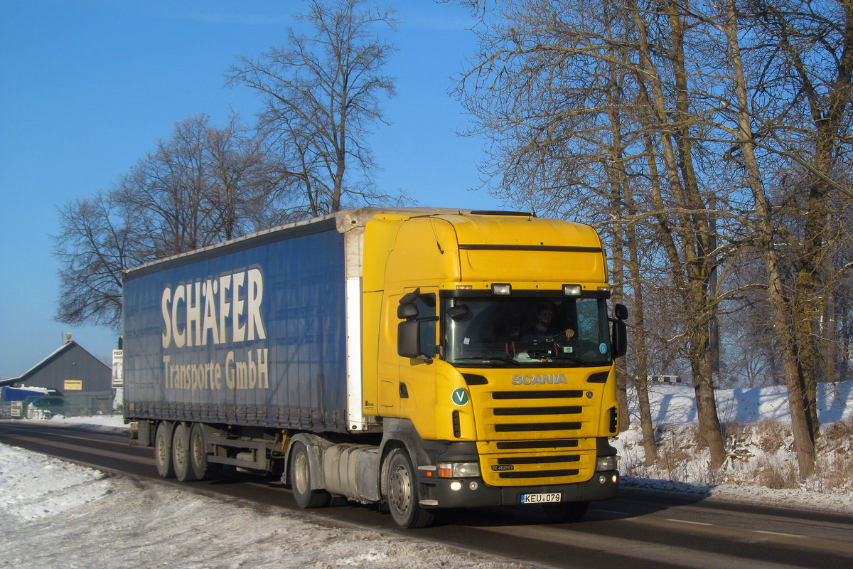 Литва, № KEU 079 — Scania ('2004) R420