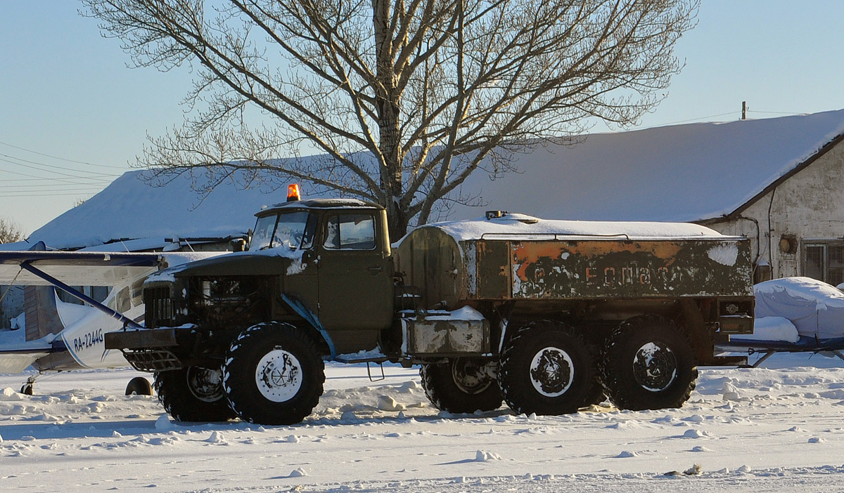 Омская область, № О 638 КМ 55 — Урал-375Е