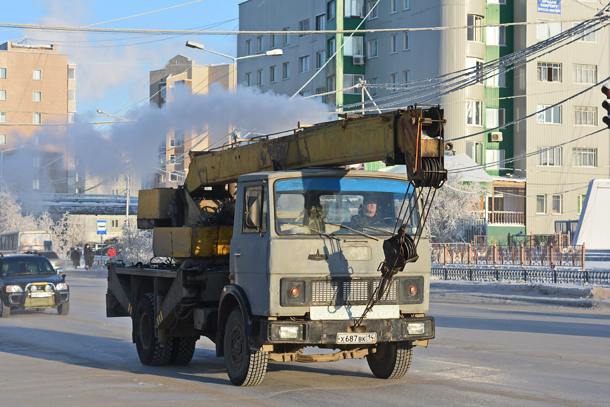 Саха (Якутия), № Х 687 ВК 14 — МАЗ-5337 [533700]