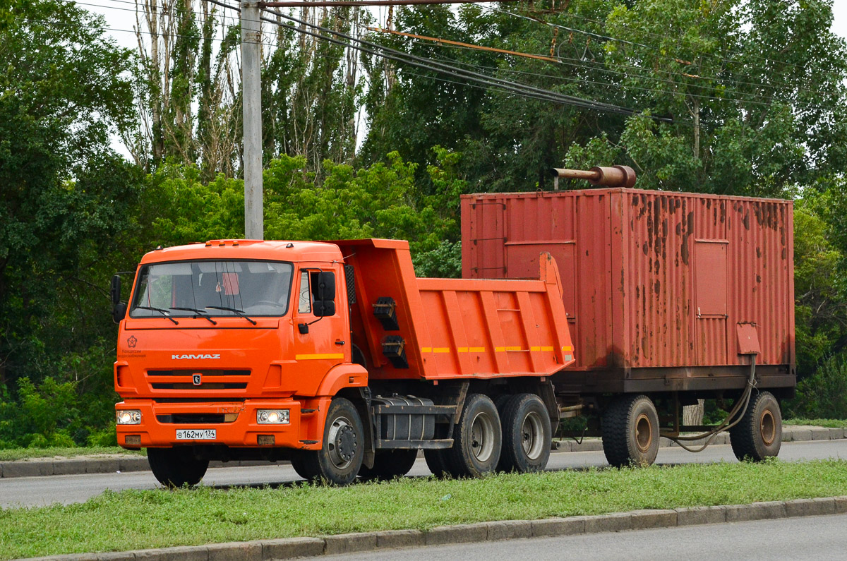 Волгоградская область, № В 162 МУ 134 — КамАЗ-65115-42